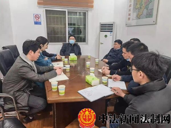 江西横峰县委书记饶清华到新篁调研指导工作